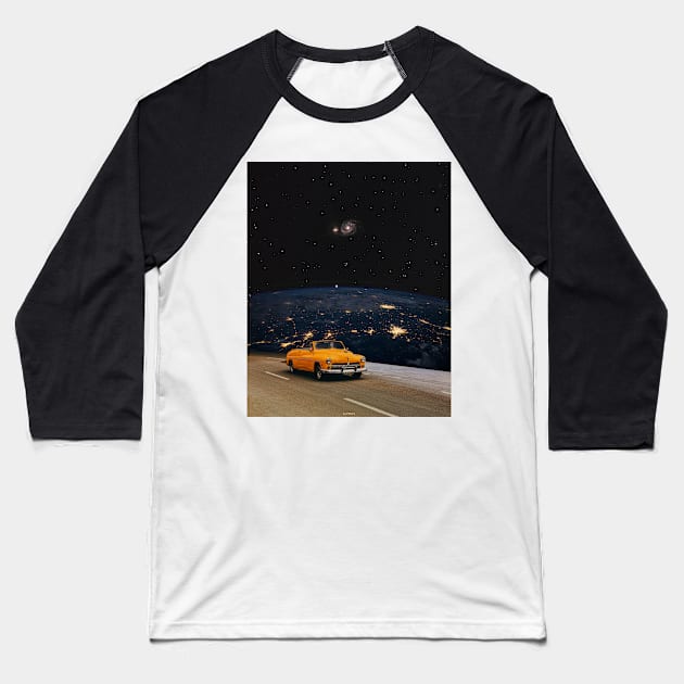 THE YELLOW CAR. Baseball T-Shirt by LFHCS